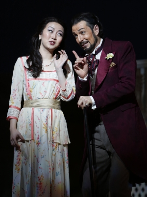 Dulcamara in L'elisir d'amore with Ying Fang